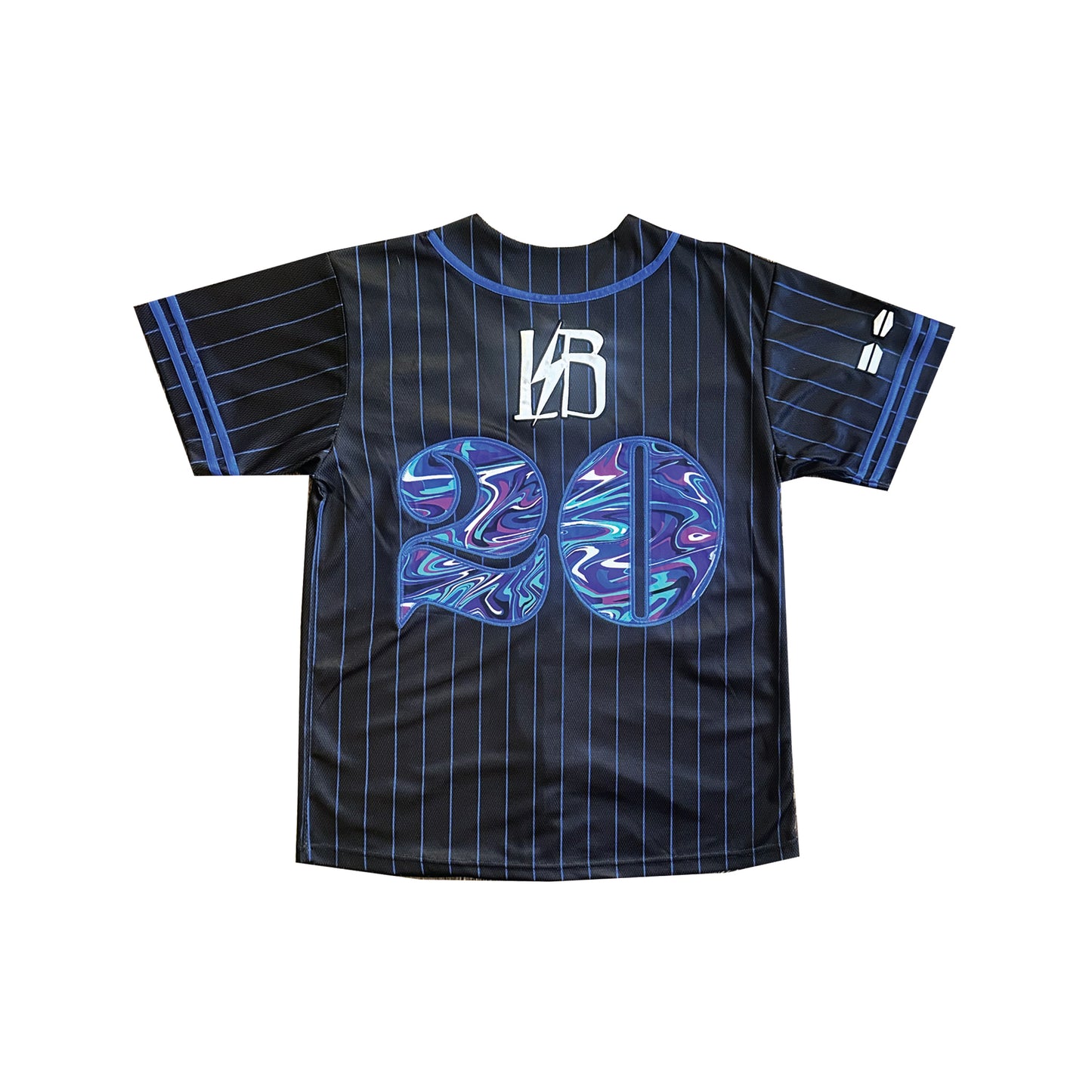 LIB x Elev808 Designs Black Baseball Jersey