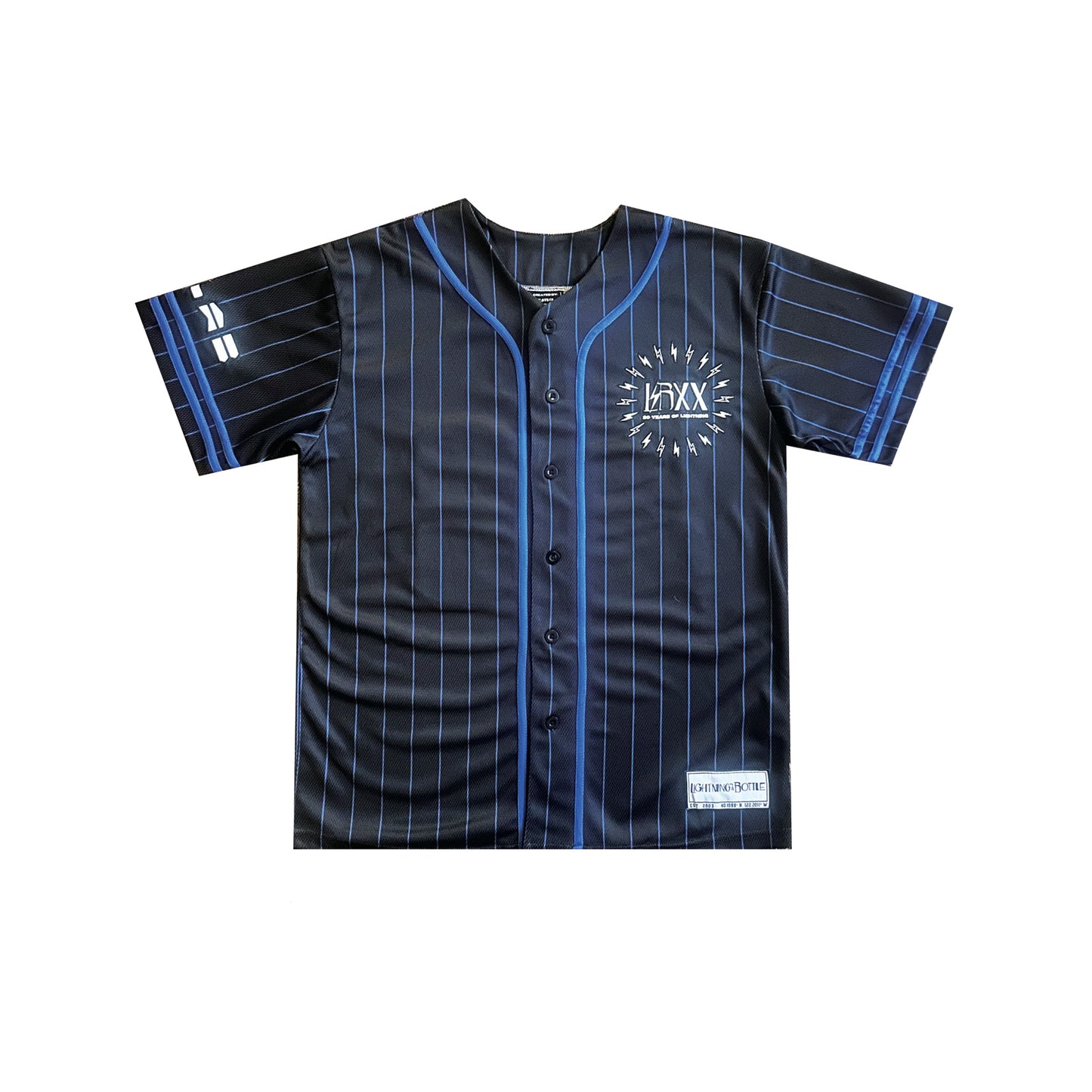 LIB x Elev808 Designs Black Baseball Jersey