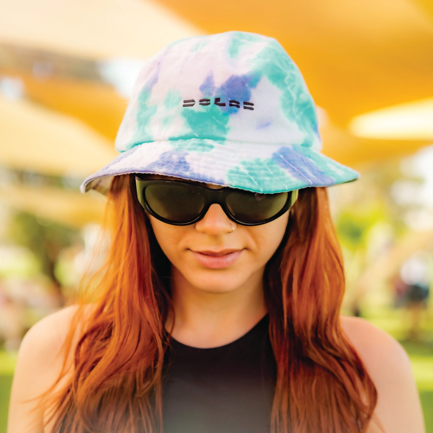 Do LaB purple / blue tie dye bucket hat