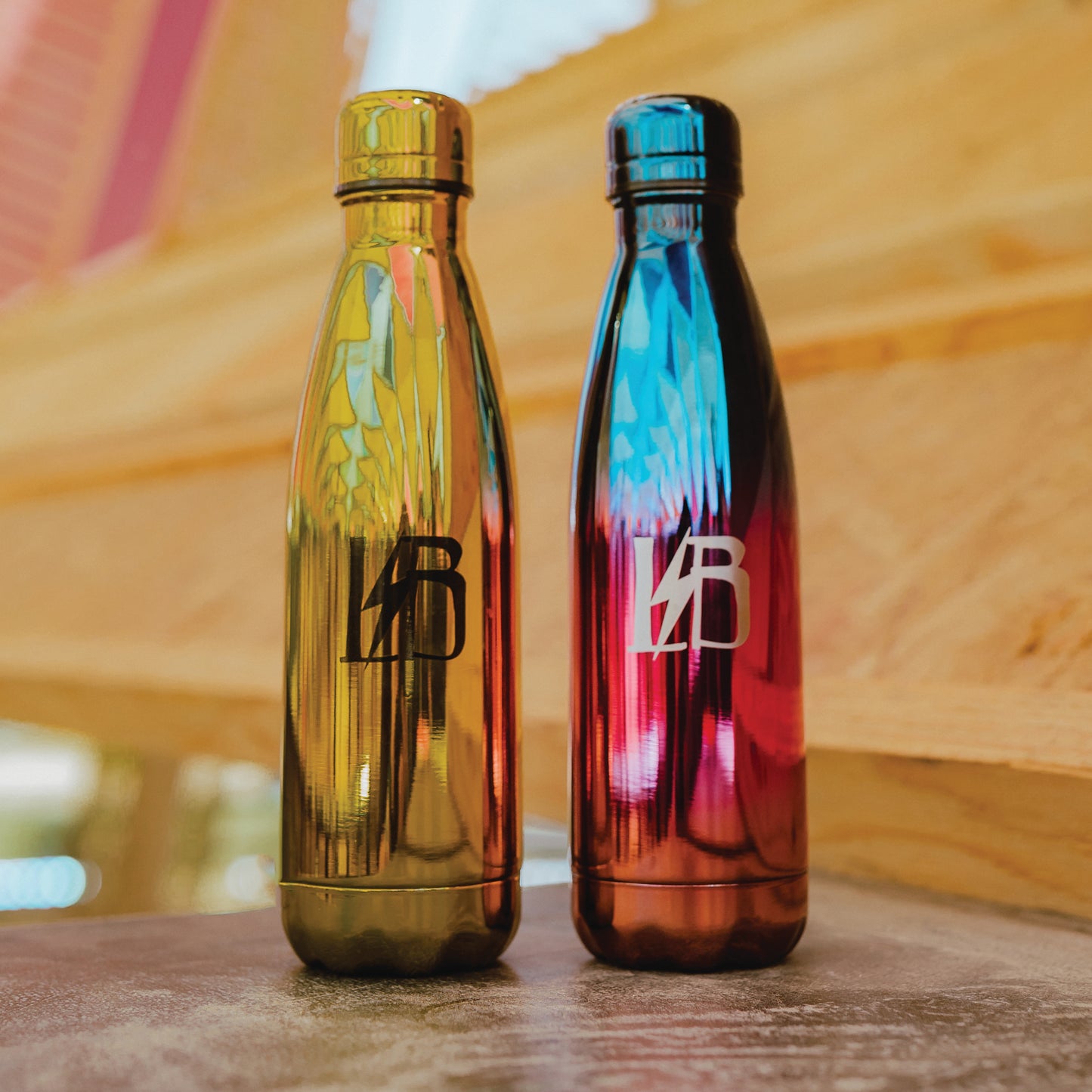 Chrome Water Bottles