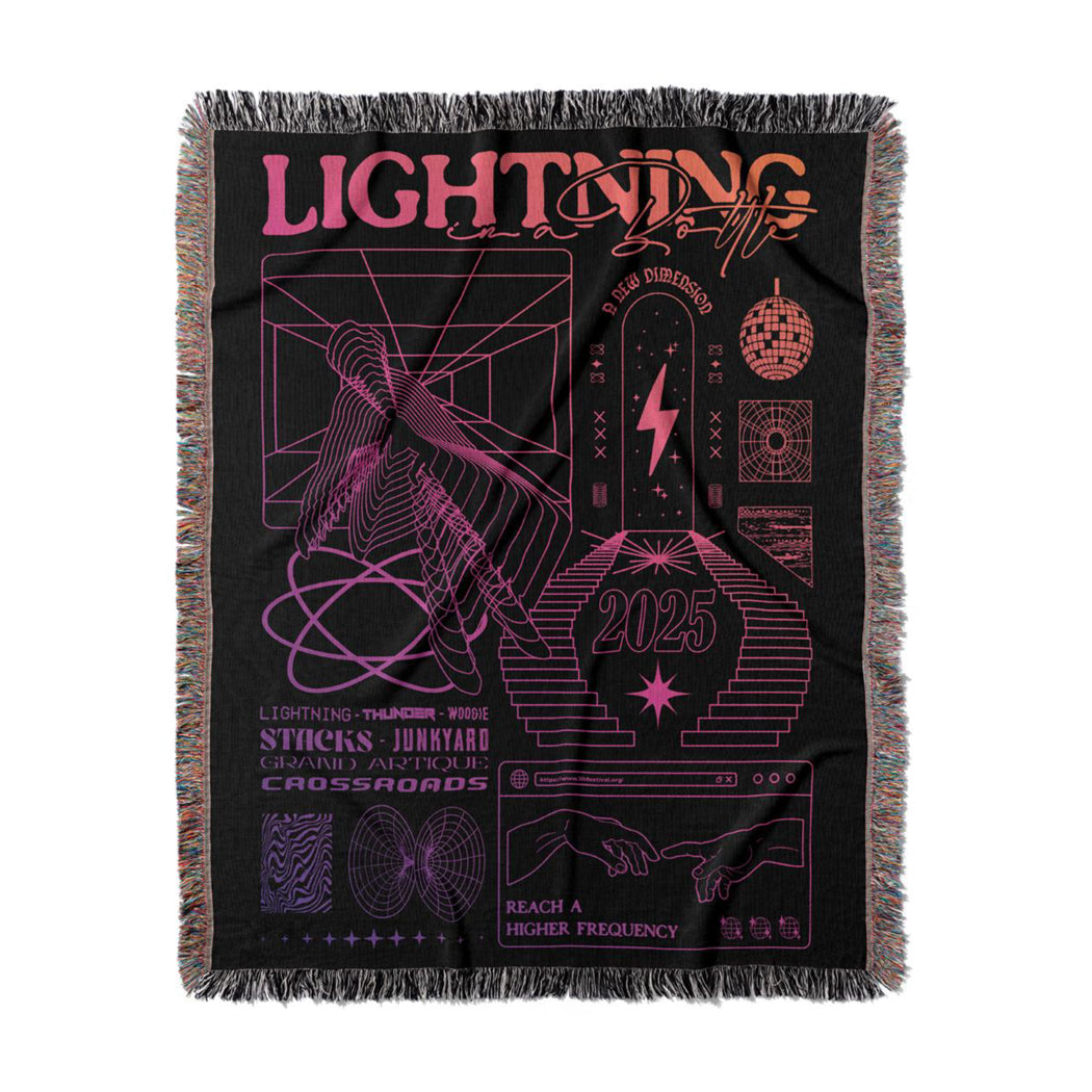 LIB 2025 Black Gradient Blanket