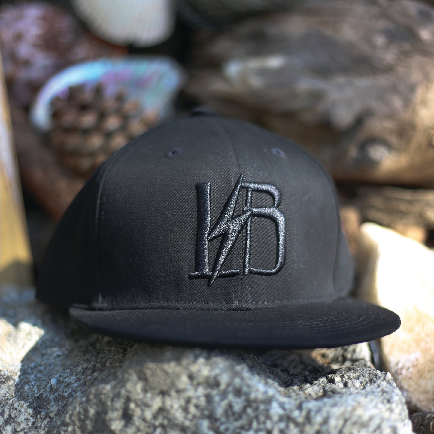 LIB Black Snapback