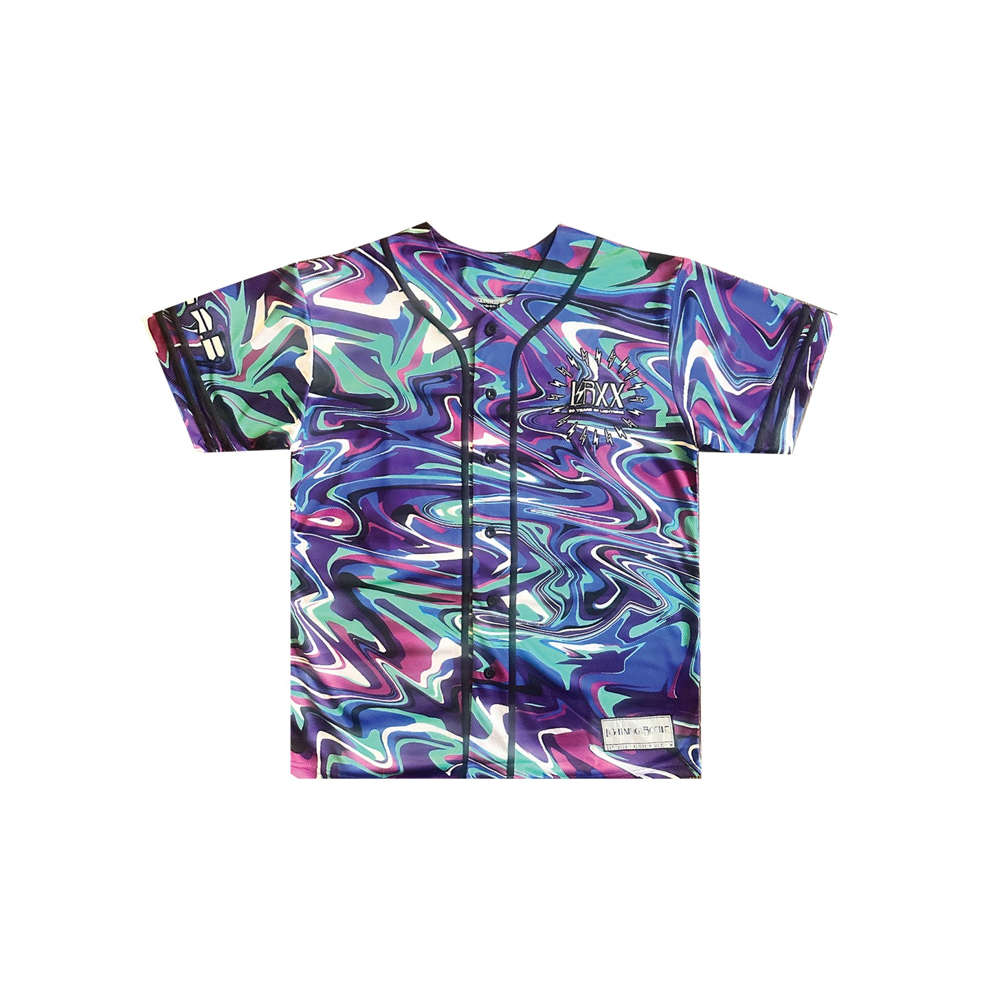 LIB x Elev808 Designs Marble Baseball Jersey