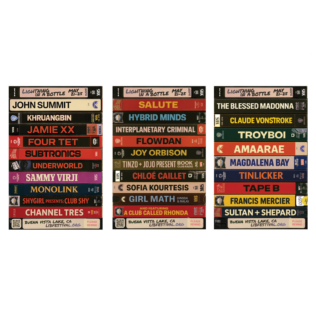 LIB 2025 Be Kind, Rewind Poster Set