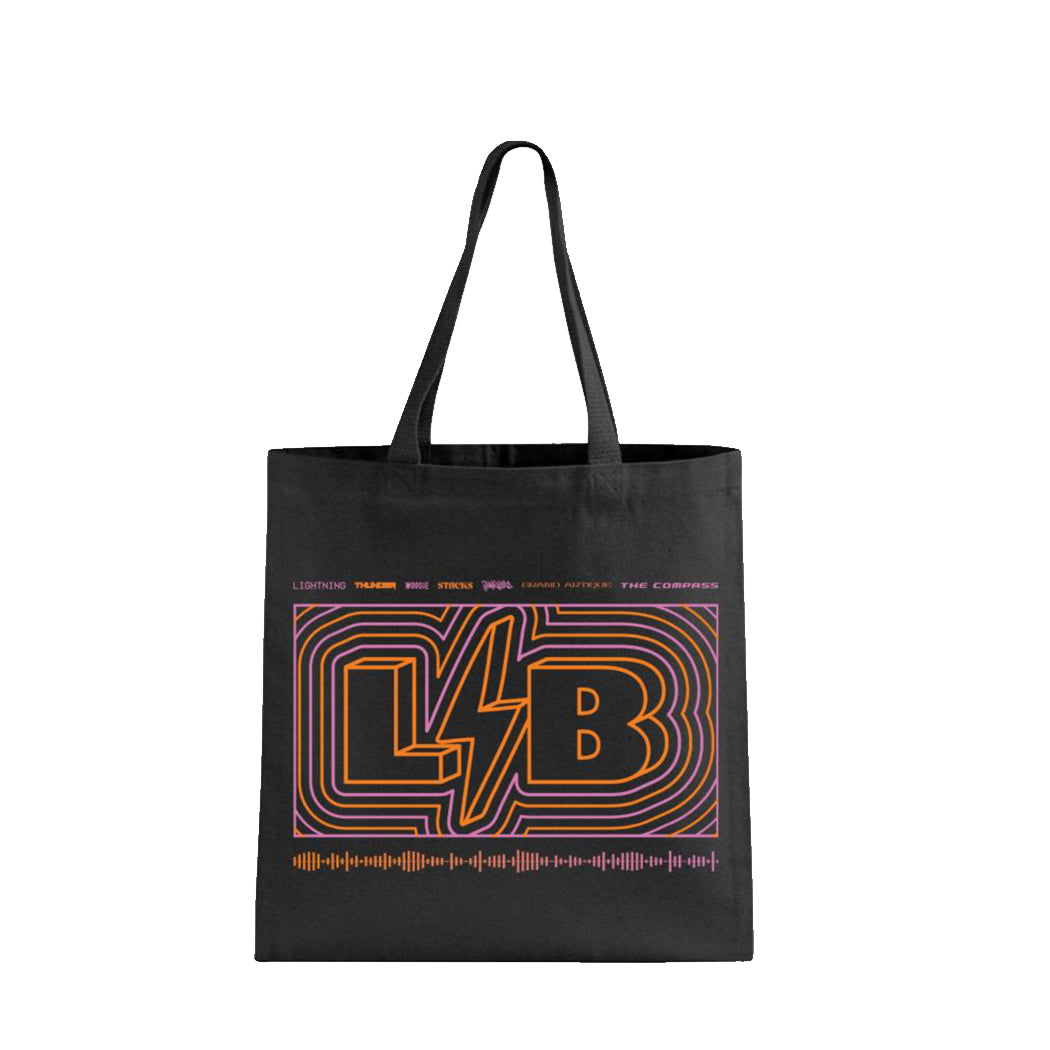 LIB 2025 Black Canvas Tote