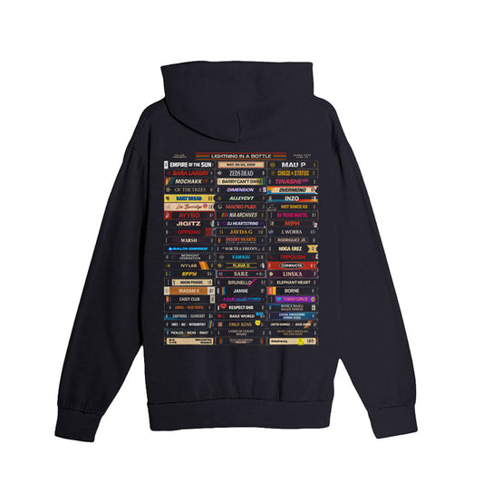 PRE ORDER LIB 2026 Black Line Up Hoodie