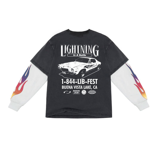 PREVIEW LIB 2026 Flames Long Sleeve Tee