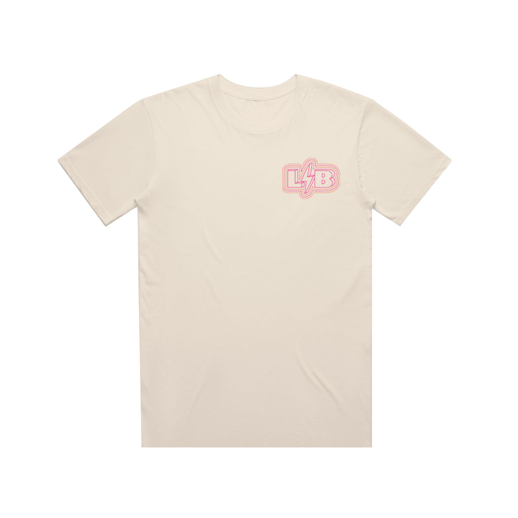 LIB 2025 Cream Stage Names Tee