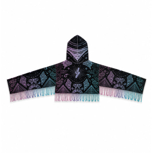 LIB 2026 Pashmina Crop Hoodie