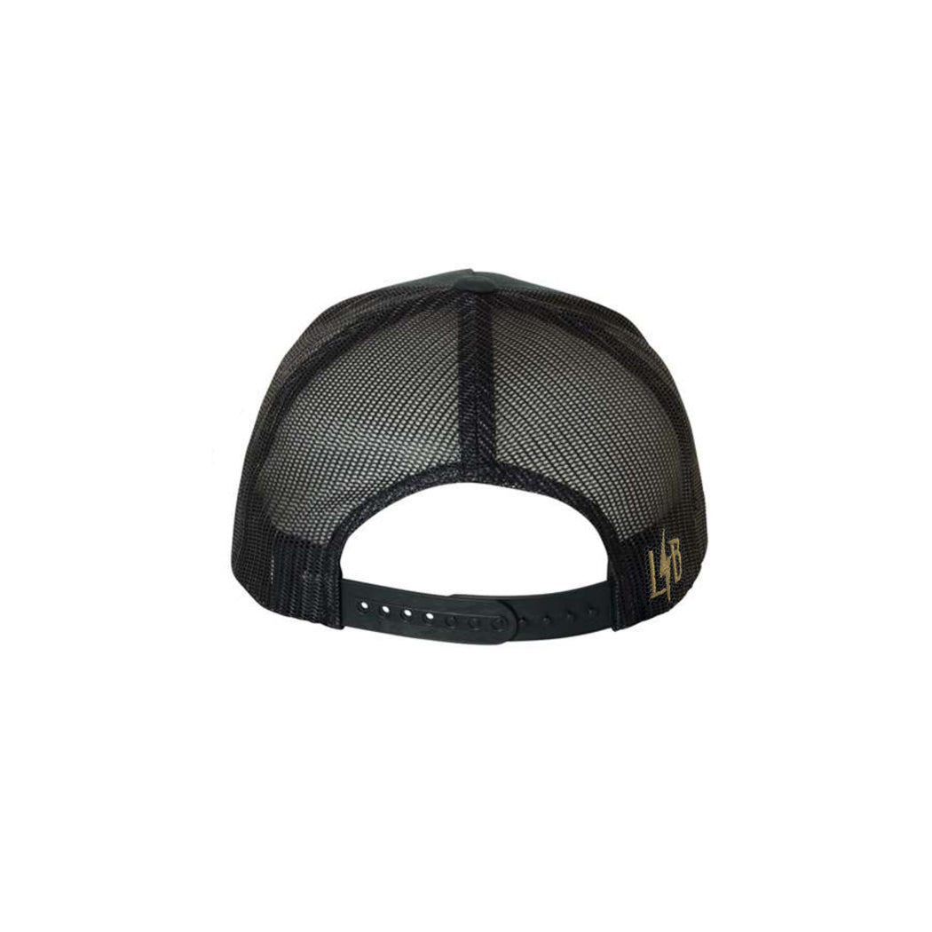 LIB 2024 Lightning Smiley Trucker Hat