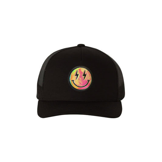 LIB 2024 Lightning Smiley Trucker Hat