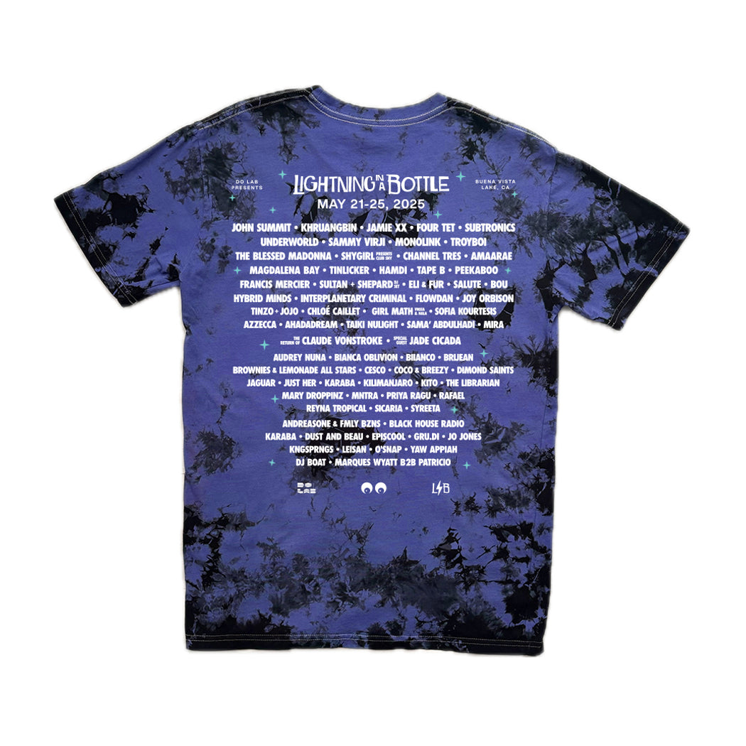 LIB 2025 Tie Dye Line Up Tee