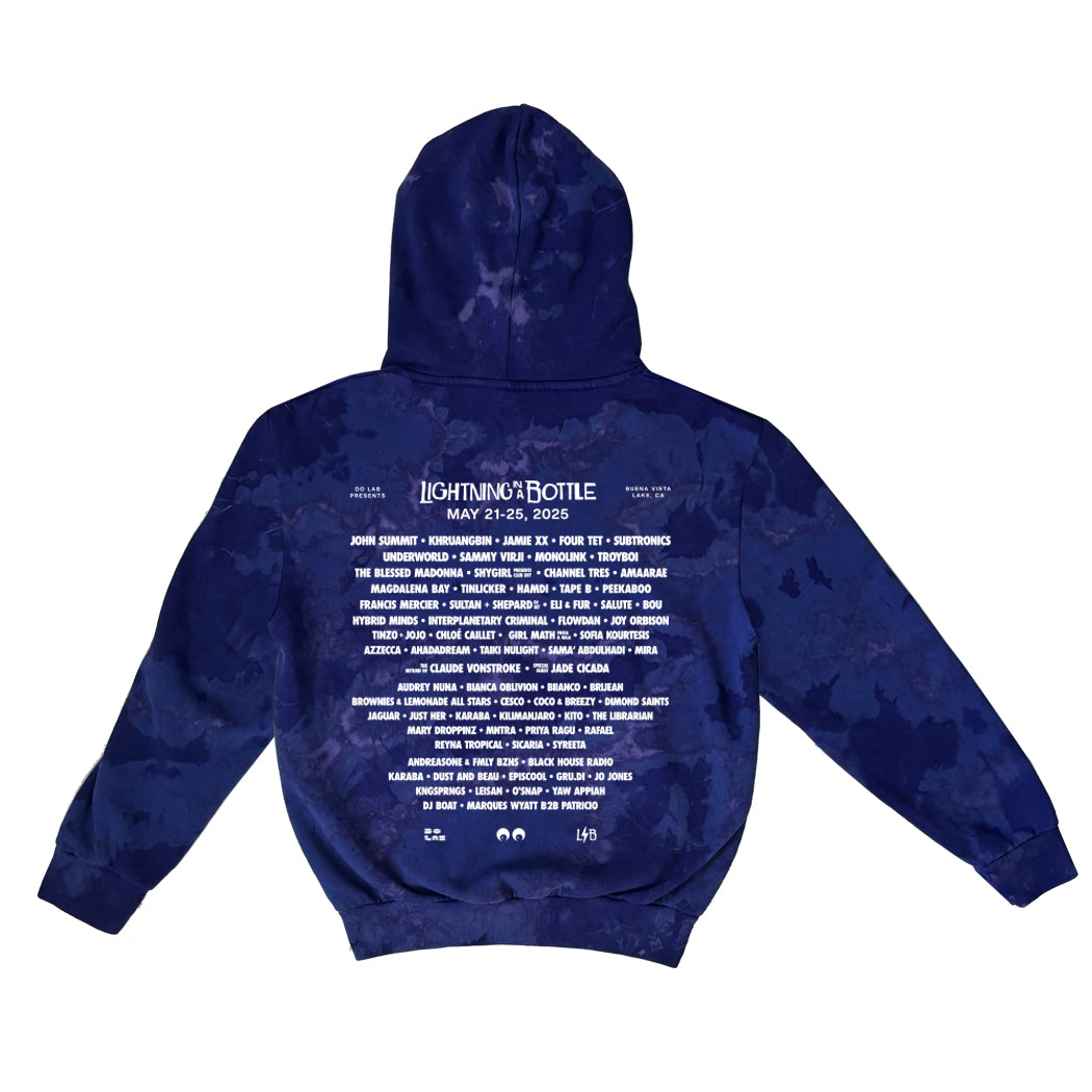 LIB 2025 Tie Dye Line Up Hoodie