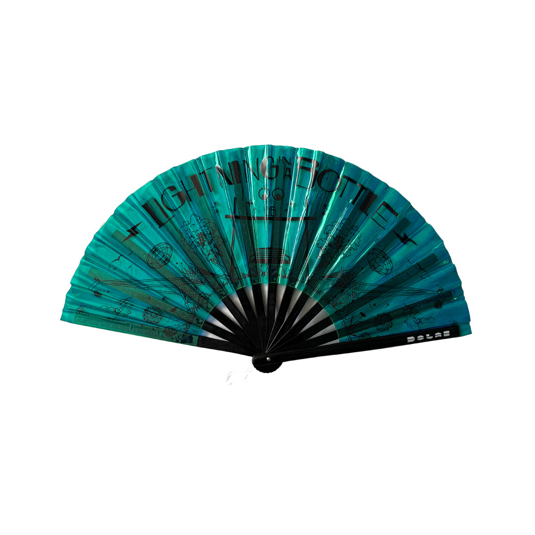 LIB 2025 Teal Vinyl Fan